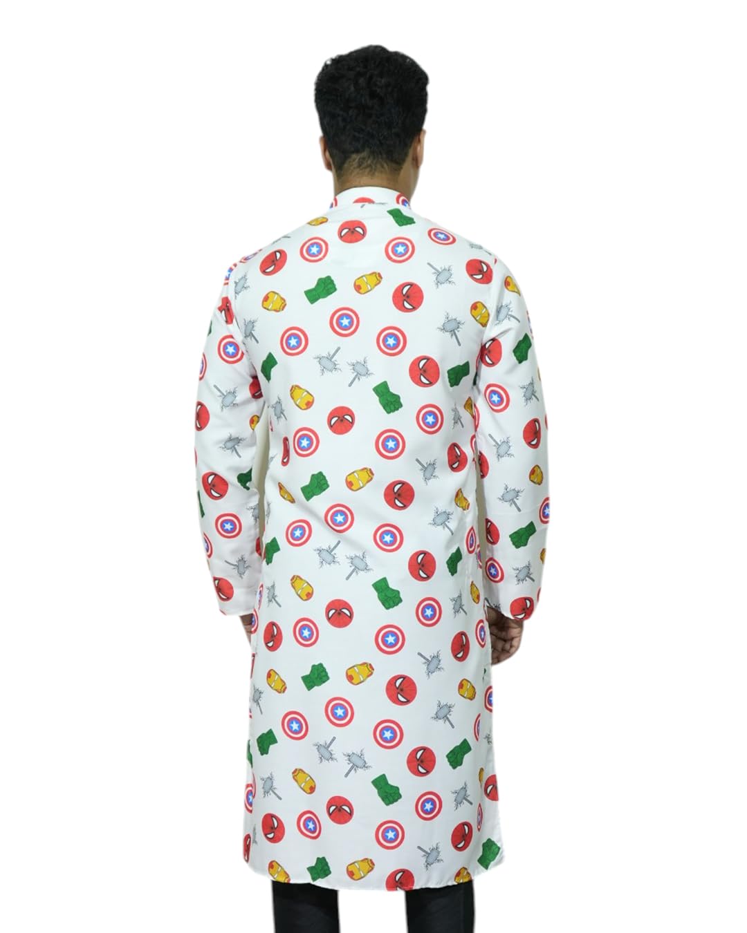 Fabriq by FFACE Marvel Avengers Men's Cotton Kurta