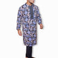 Fabriq by FFACE Blue Printed Cotton Kurta