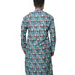 Fabriq by FFACE Patterned Cotton Kurta, 100 cm Length, Long Sleeves