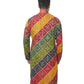 Fabriq by FFACE Vibrant Geometric Printed Kurta, 100% Cotton, Multicolour, Sizes: S-XXL