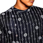 Fabriq by FFACE Chain Printed Cotton Kurta Black