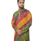 Fabriq by FFACE Vibrant Geometric Printed Kurta, 100% Cotton, Multicolour, Sizes: S-XXL