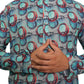 Fabriq by FFACE Patterned Cotton Kurta, 100 cm Length, Long Sleeves