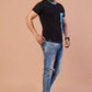 Men's Grey Cotton Polo Shirt – Classic Short Sleeve Collared tee for Casual & Formal wear, Breathable Soft Fabric, Slim/Regular fit, Timeless Style for Work, Golf, Travel