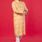 Men’s Designer Kurta – Red Alpona Yellow Print Ethnic Wear, Premium Cotton Blend, Double-Stitched for Durability, Wooden Button Detailing, Perfect for Weddings, Festivals & Traditional Occasions