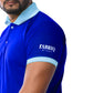 Men's Blue Cotton Round Neck T-Shirt – Classic Short Sleeve Casual & Sportswear Tee, Soft Breathable Fabric, Slim & Regular Fit, Perfect for Gym, Travel, Work
