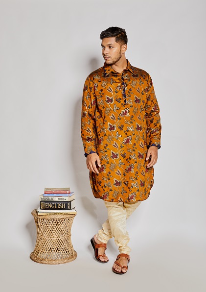 Multi color, Party wear kurta